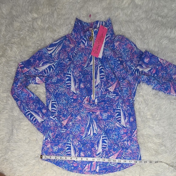 NWT Lilly Pulitzer Skipper Popover "Its A Sailabration" - Picture 7 of 12